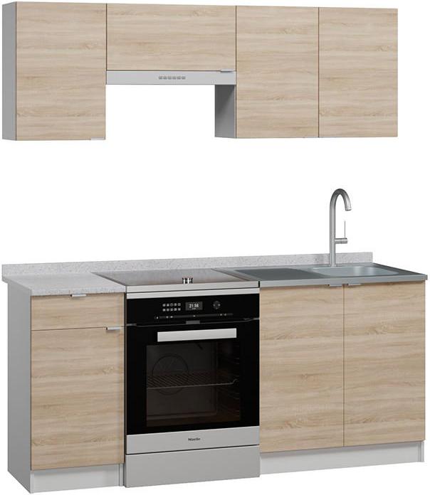 

Кухонный гарнитур Woodcraft Мия-3 дуб сонома, Мия-3