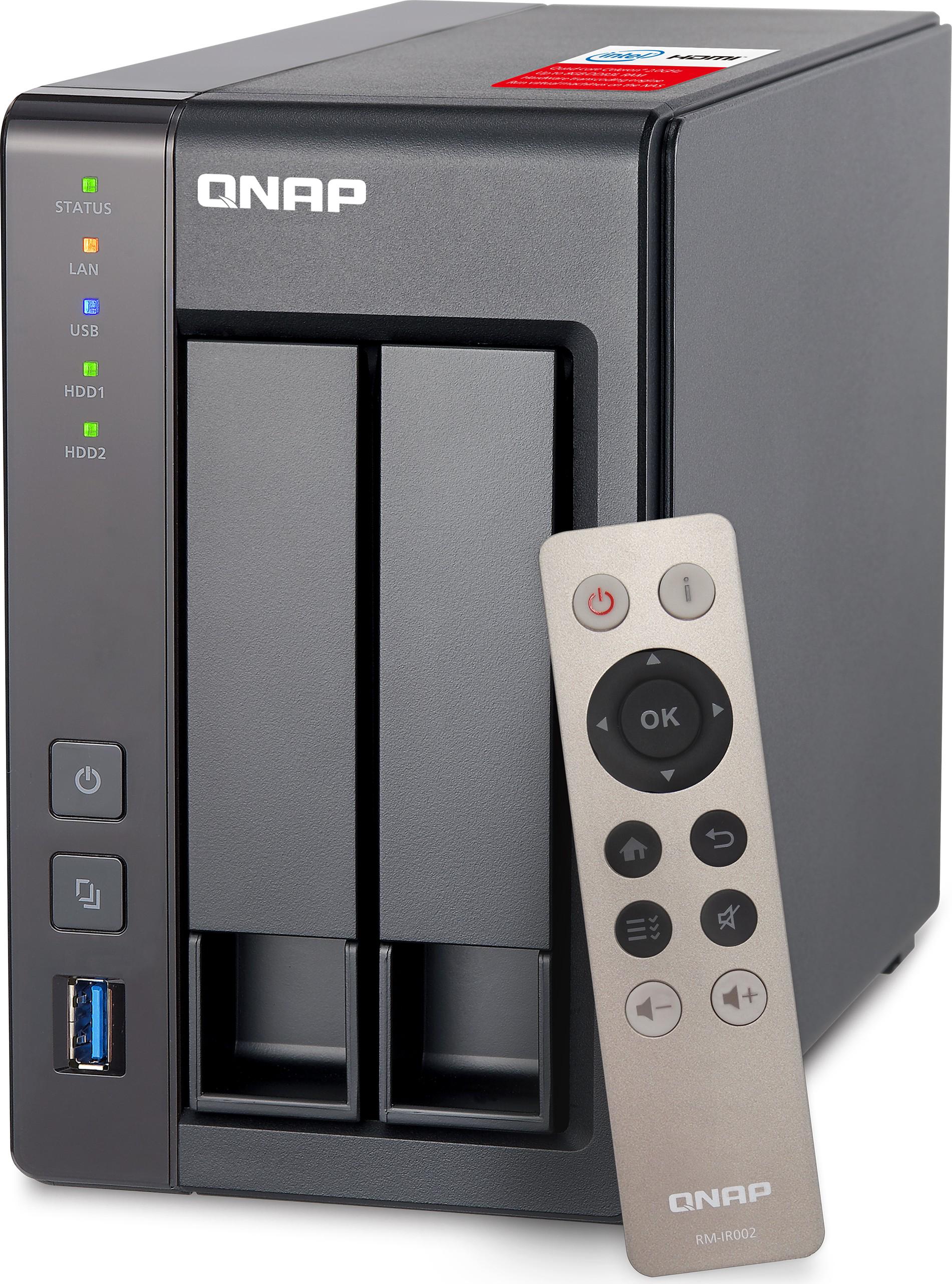 

Сетевой накопитель QNAP TS-251+-2G, TS-251+-2G