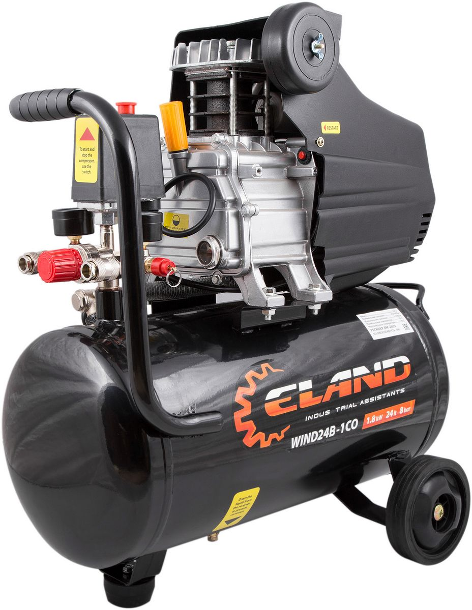 

Компрессор ELAND WIND 24B-1CO, Компрессор ELAND WIND (24B-1CO)