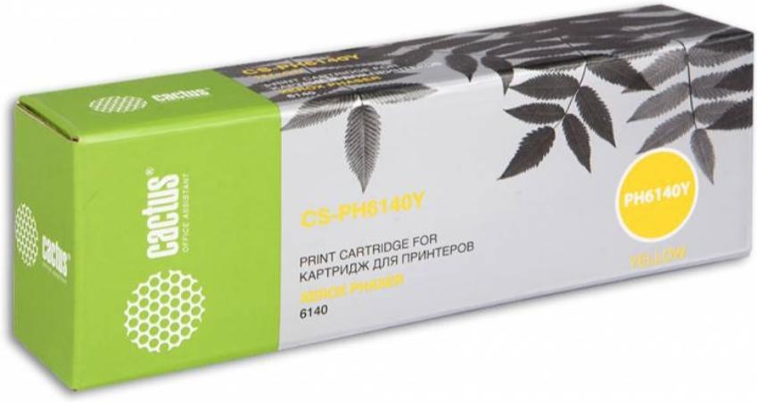 

Картридж для принтера и МФУ CACTUS CS-PH6140Y, CS-PH6140Y