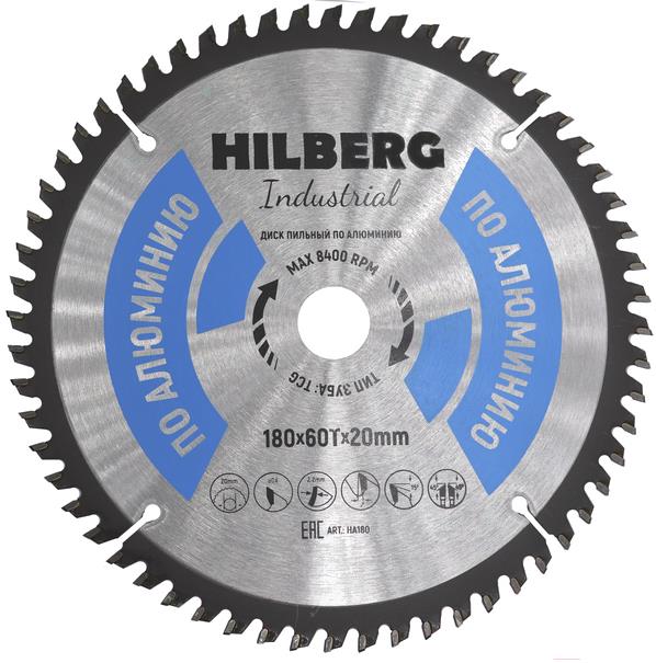 

Диск пильный Hilberg HA180