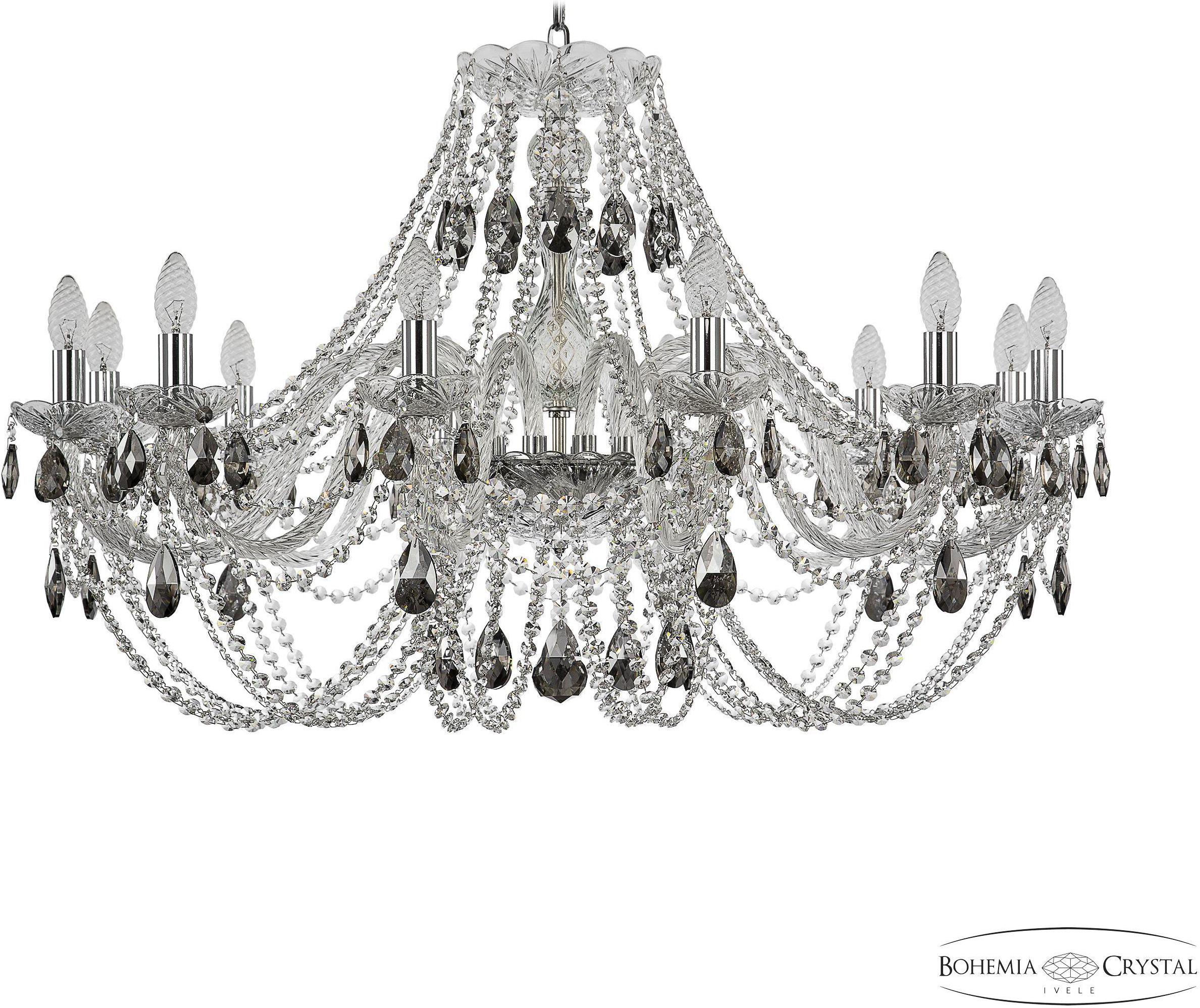 

Подвесная люстра Bohemia Ivele Crystal 1406/12/360 Ni K731