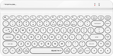 

Клавиатура A4Tech Fstyler белый (FBK30)