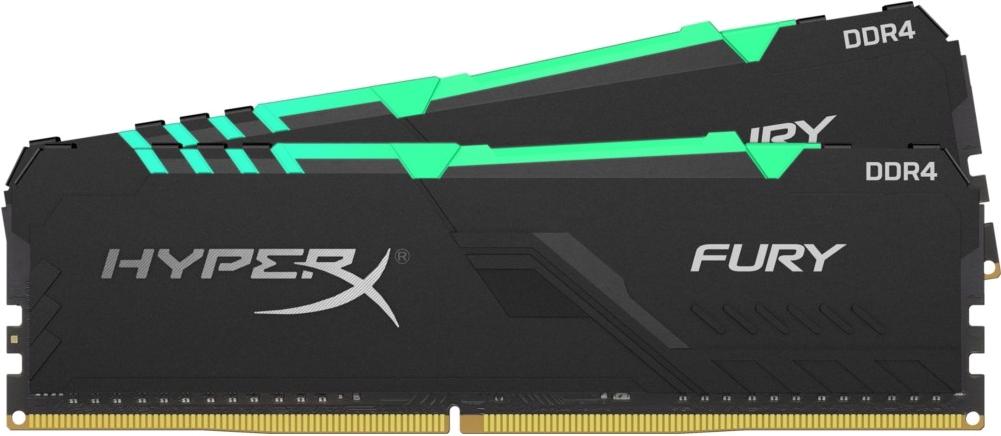 

Оперативная память Kingston HyperX Fury 16GB 3200MHz DDR4 DIMM [HX432C16FB3AK2/16], HyperX Fury 16GB 3200MHz DDR4 DIMM