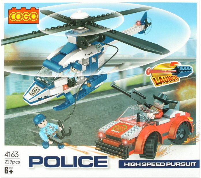 

Конструктор Darvish Police 4163 DV-T-2806