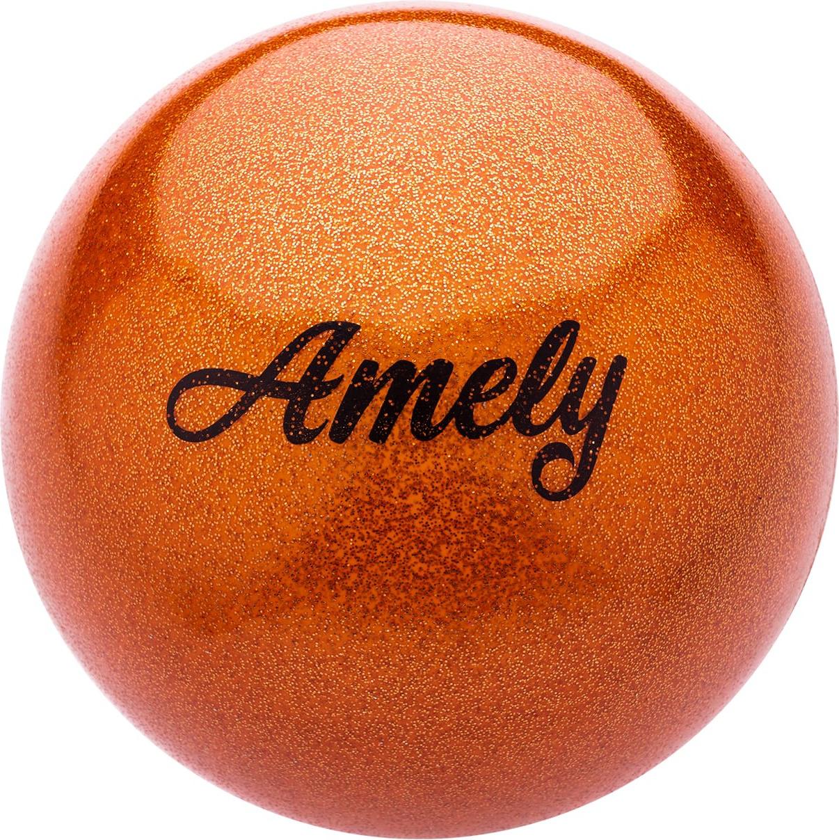 

Фитбол Amely AGB-303 15 см оранжевый с насыщенными блестками, AGB-303 15 см