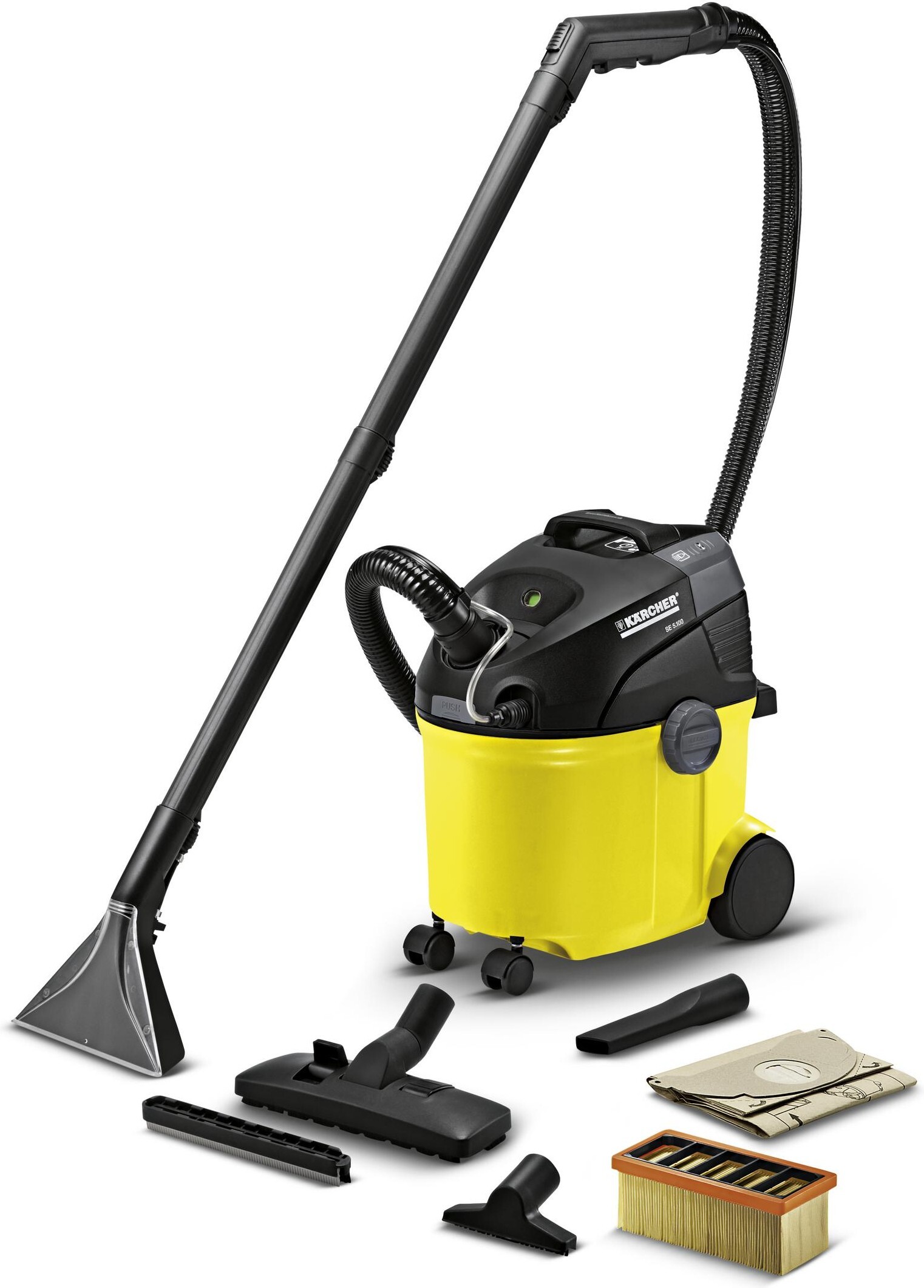 

Пылесос Karcher SE 5.100 [1.081-200], Пылесос Karcher SE 5.100 1.081-200.0 Yellow/Black