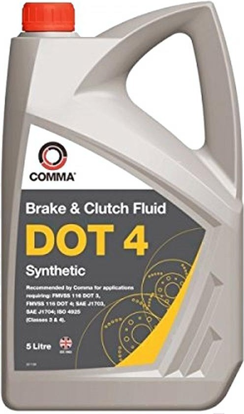

Тормозная жидкость Comma DOT 4 5л [BF45L], Тормозная жидкость Comma DOT 4 5л BF45L
