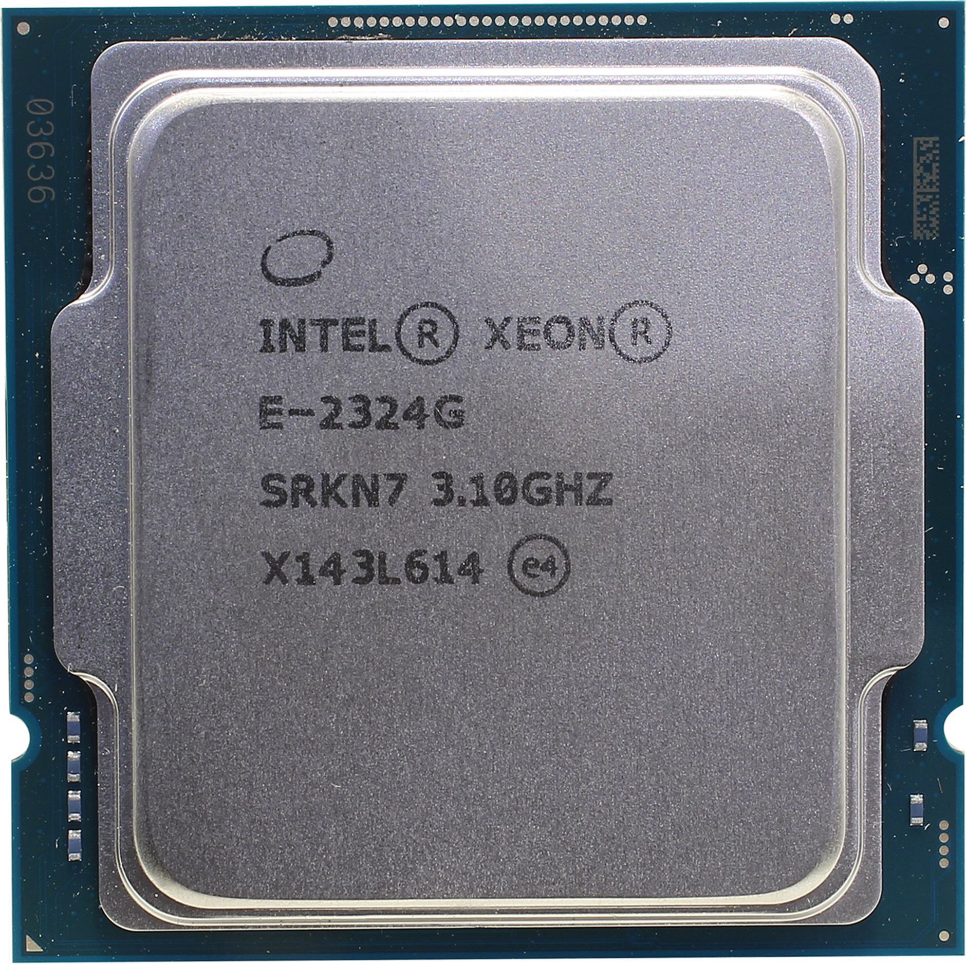

Процессор Intel Xeon E-2324G
