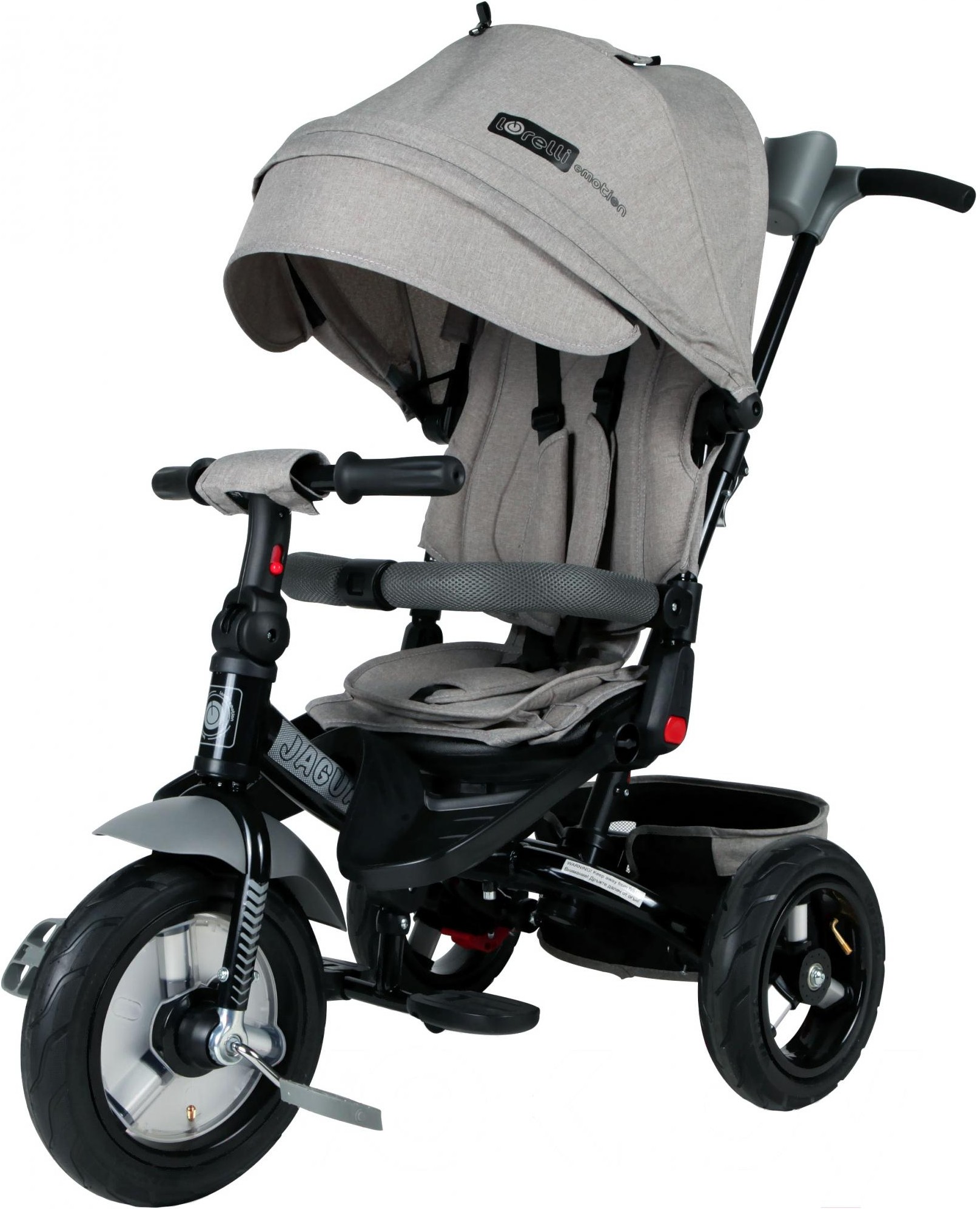

Детский велосипед с ручкой Lorelli Jaguar Air 2021 Grey Luxe (10050392102)