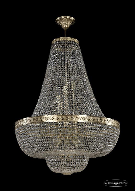 

Люстра на штанге Bohemia Ivele Crystal 19091/H2/70IV G