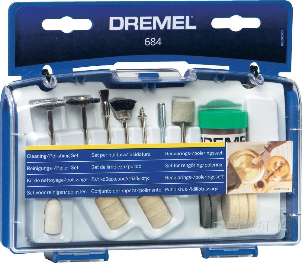 

Набор оснастки Dremel 684 20 предметов [26150684JA], 684 20 предметов