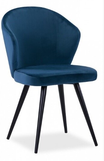 

Стул Stool Group Танго велюр синий [DC-93017 HLR-63], Стул Stool Group Танго велюр DC-93017 HLR-63 синий