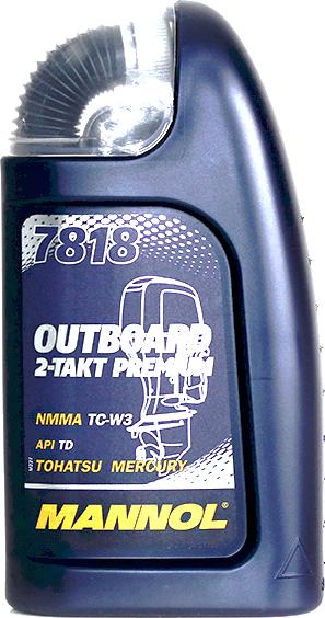 

Моторное масло Mannol 2-Takt Premium Outboard 1л [MN7818-1ME], 2-Takt Premium Outboard 1л