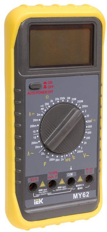 

Мультиметр IEK MY62 [TMD-5S-062], Мультиметр IEK MY62 TMD-5S-062