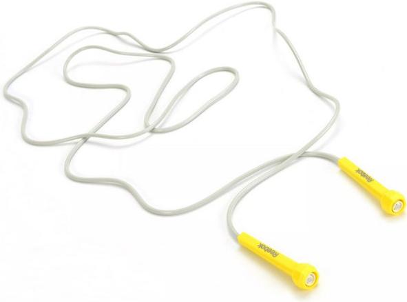 

Скакалка Reebok Skipping Rope серый/желтый [RF\RSRP-10081\00-00-00], Skipping Rope