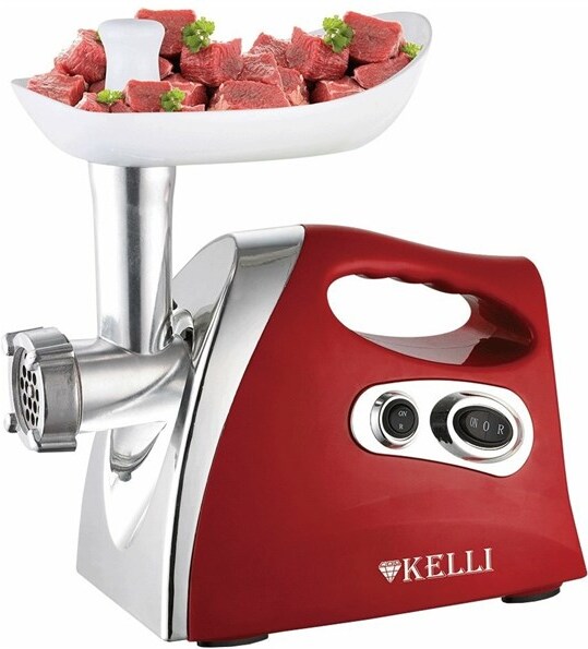 

Мясорубка KELLI KL-5004 красный, Мясорубка KELLI KL-5004 (красный)