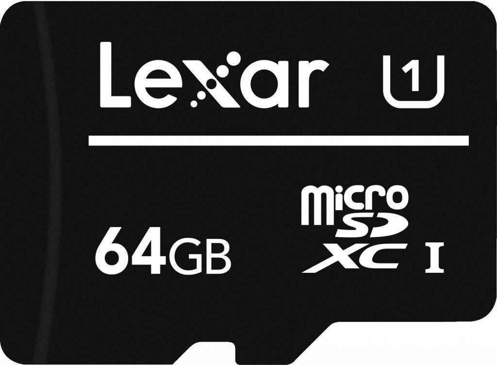 

Карта памяти Lexar 64Gb MicroSD Class 10 [LFSDM10-64GABC10], 64Gb MicroSD Class 10