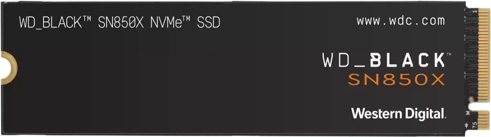 

Жесткий диск SSD WD SN850X M.2 1Tb Black (WDS100T2X0E)