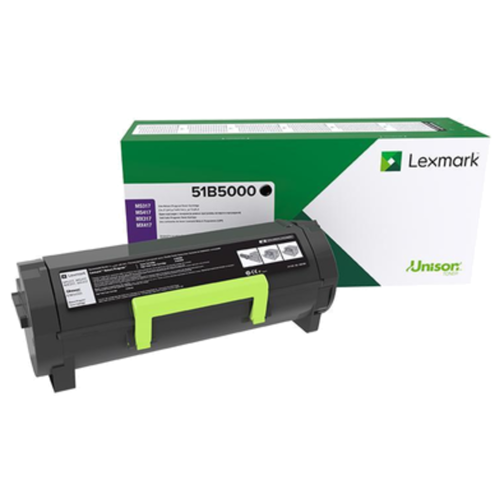

Картридж Lexmark 51B5000 Черный, Картридж Lexmark 51B5000 черный