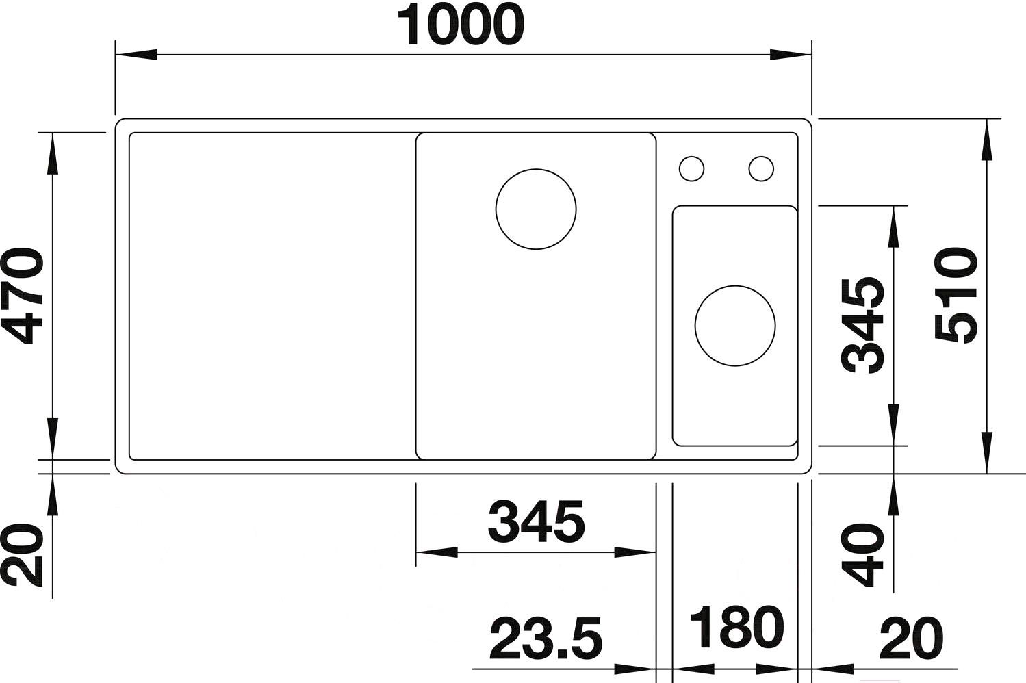 

Кухонная мойка Blanco Axia III XL 6 [525849], Axia III XL 6