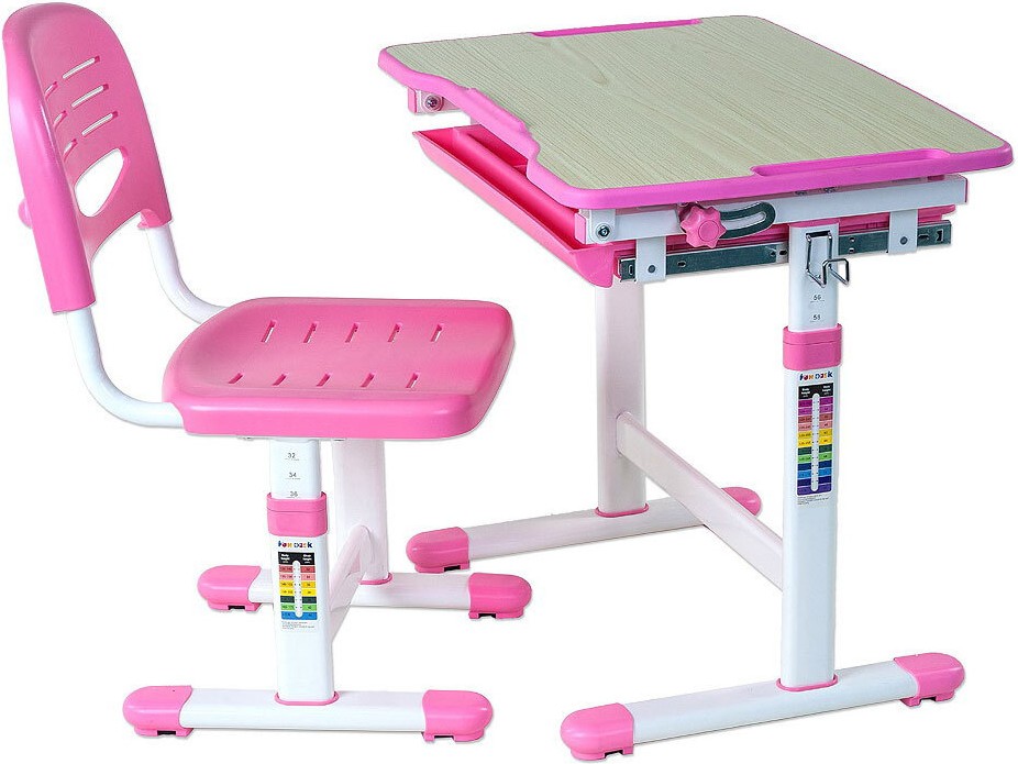 

Парта + стул Fun Desk Piccolino (розовый) [211461], Стол Fun Desk Piccolino 211461 розовый