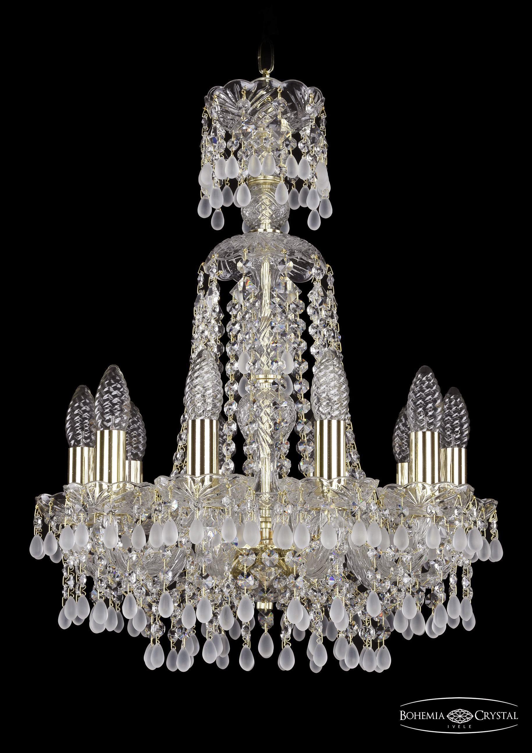

Подвесная люстра Bohemia Ivele Crystal 1410/10/141/XL-58/G/V0300