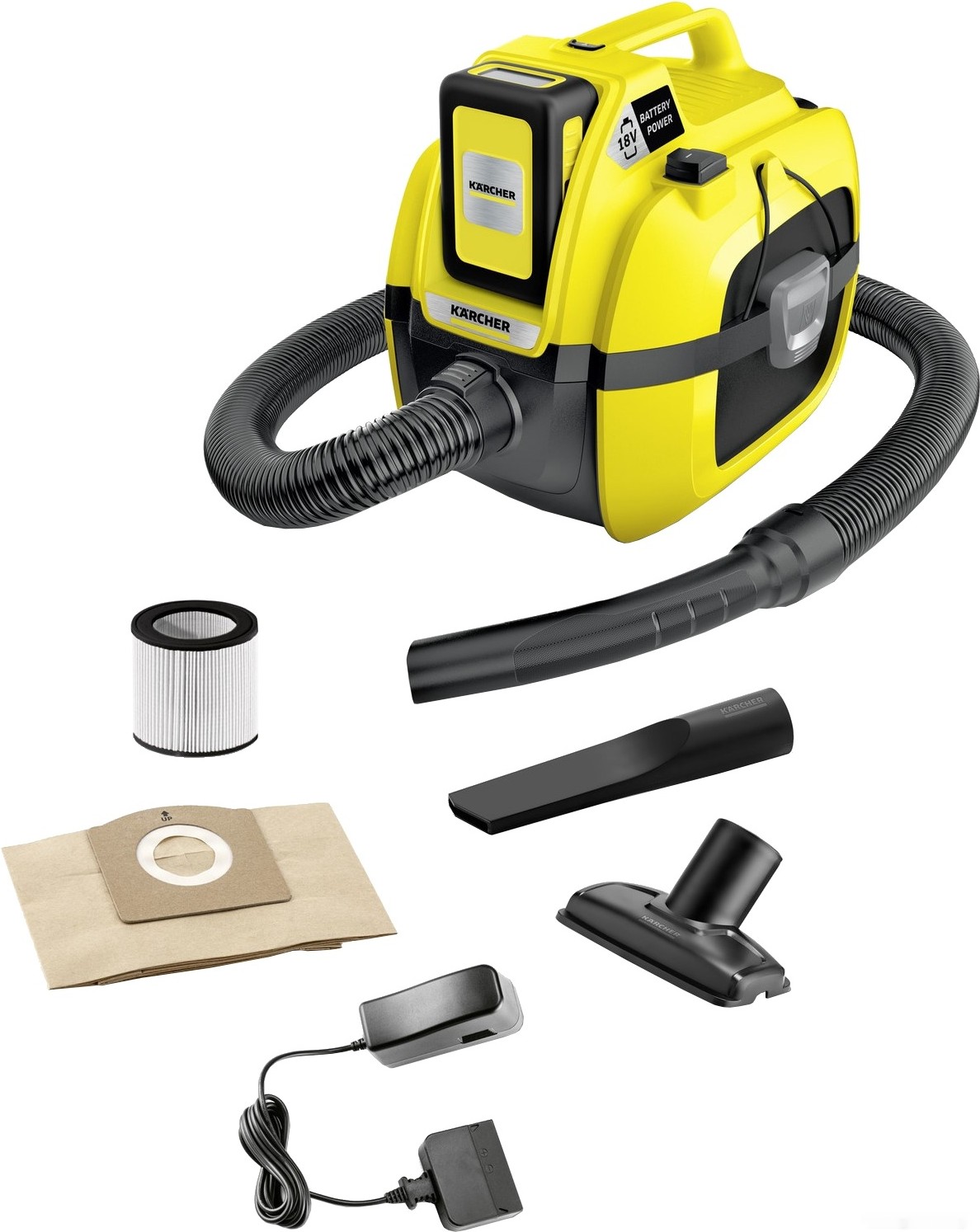

Пылесос Karcher WD 1 Compact Battery [1.198-301.0], Пылесос Karcher WD 1 Compact Battery 1.198-301.0