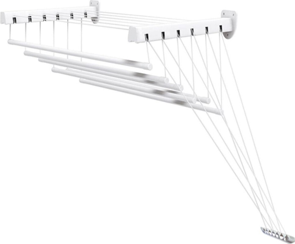 

Сушилка для белья Perfecto Linea стеновая стальная 1.0 м 6 стержней белый [36-003101], Сушилка для белья Perfecto Linea стеновая стальная 1.0 м 6 стержней 36-003101 белый
