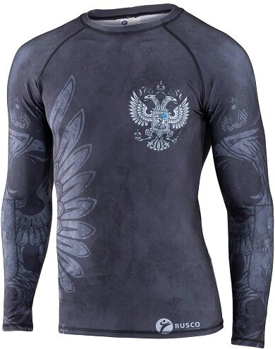 

Рашгард RuscoSport MMA Black Herb взрослый M