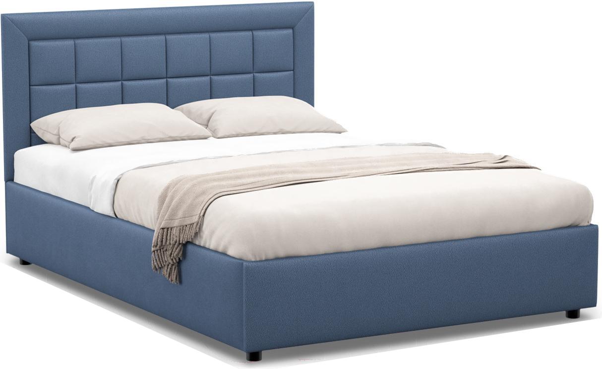 

Кровать Moon Trade Rion 1222 140х200 рогожка синий [К002662], Кровать Moon Trade 1222 140х200 рогожка К002662 синий