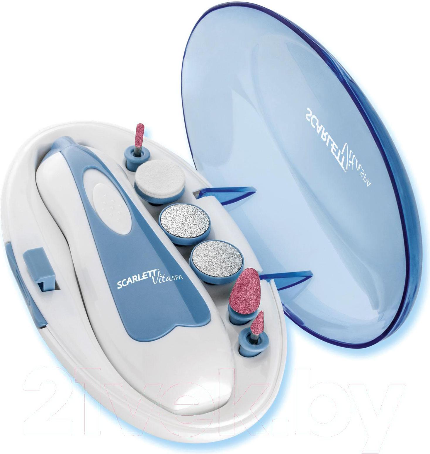 

Набор для маникюра и педикюра Scarlett SC-MS95007 (синий), SC-MS95007
