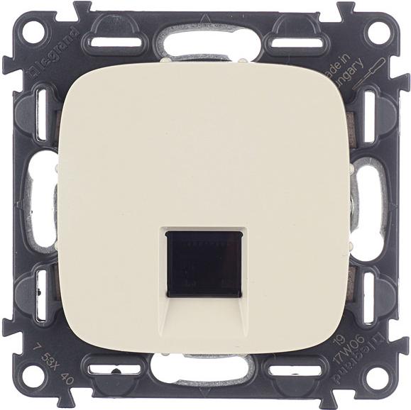 

Розетка Legrand Valena Allure 753840 слоновая кость, Valena Allure 753840