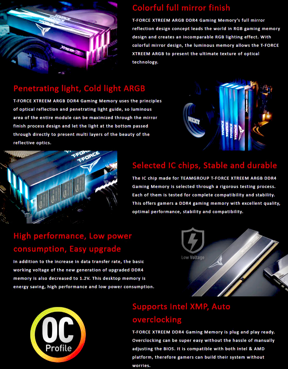 

Оперативная память Team Group 16GB PC56000 DDR4 [TF10D416G3200HC16CDC01], Group 16GB PC56000 DDR4