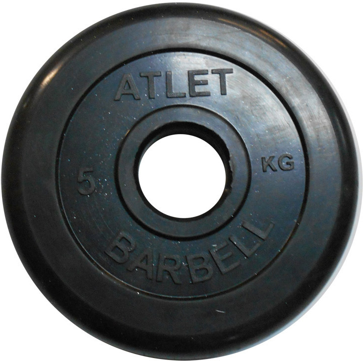 

Диск для штанги MB Barbell Atlet d51 мм 5 кг черный, Диск для штанги MB Barbell Atlet d51мм 5кг MB-AtletB51-5 черный