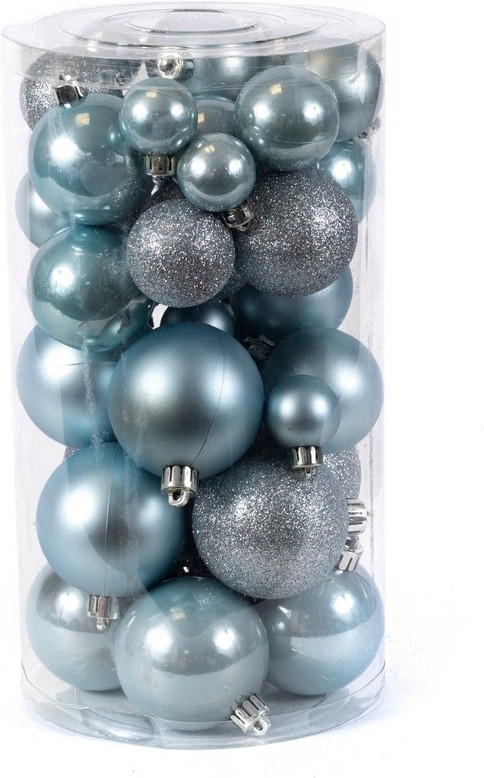 

Набор елочных шаров Choosing Porcelain 40шт (AR4/6004/5004/4004/3004/MistyBlue)