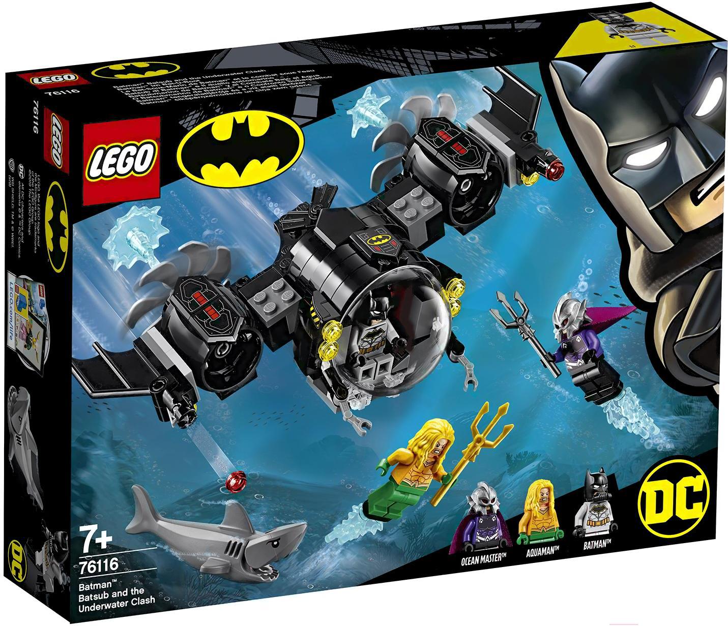 

Конструктор Lego DC Super Heroes Подводный бой Бэтмена 76116, DC Super Heroes Подводный бой Бэтмена