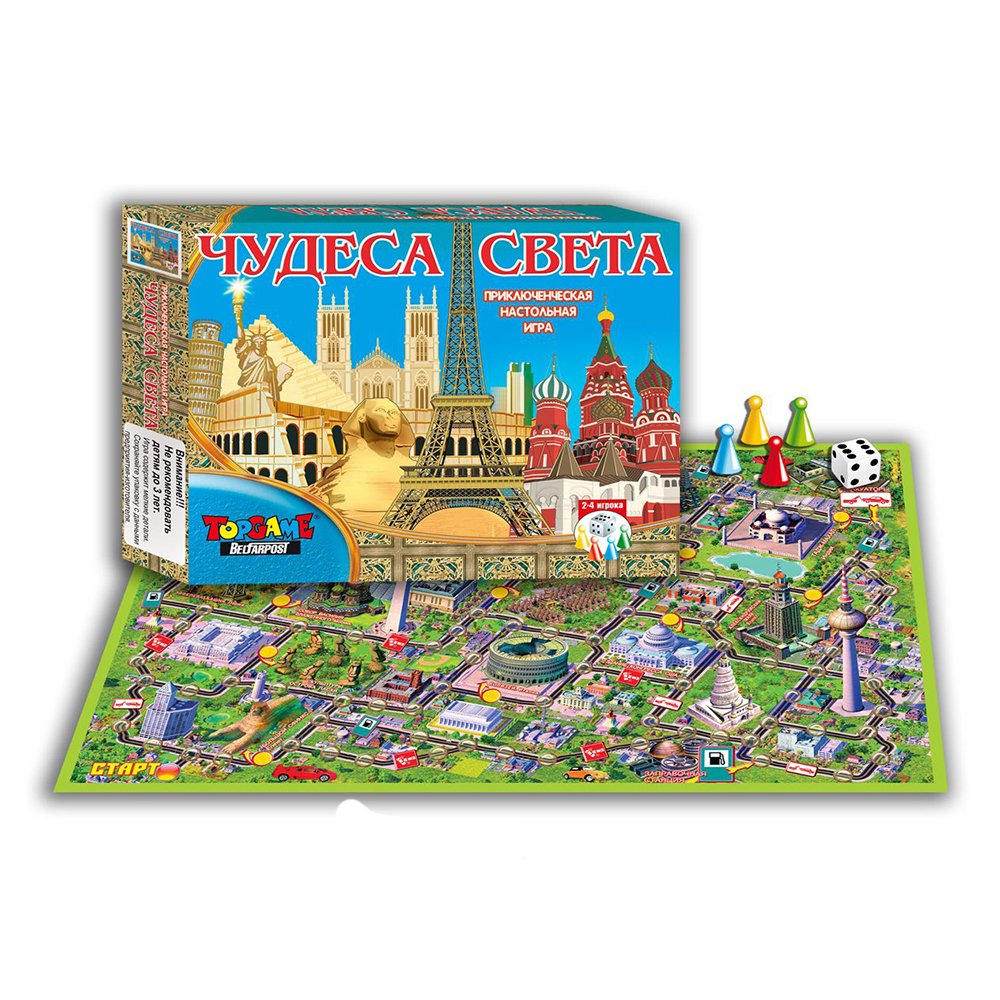 

Настольная игра Topgame Чудеса света / 01190, Чудеса света