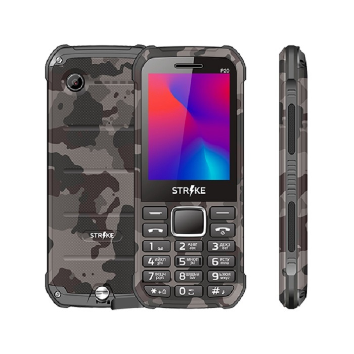 

Мобильный телефон Strike P20 Camouflage, P20