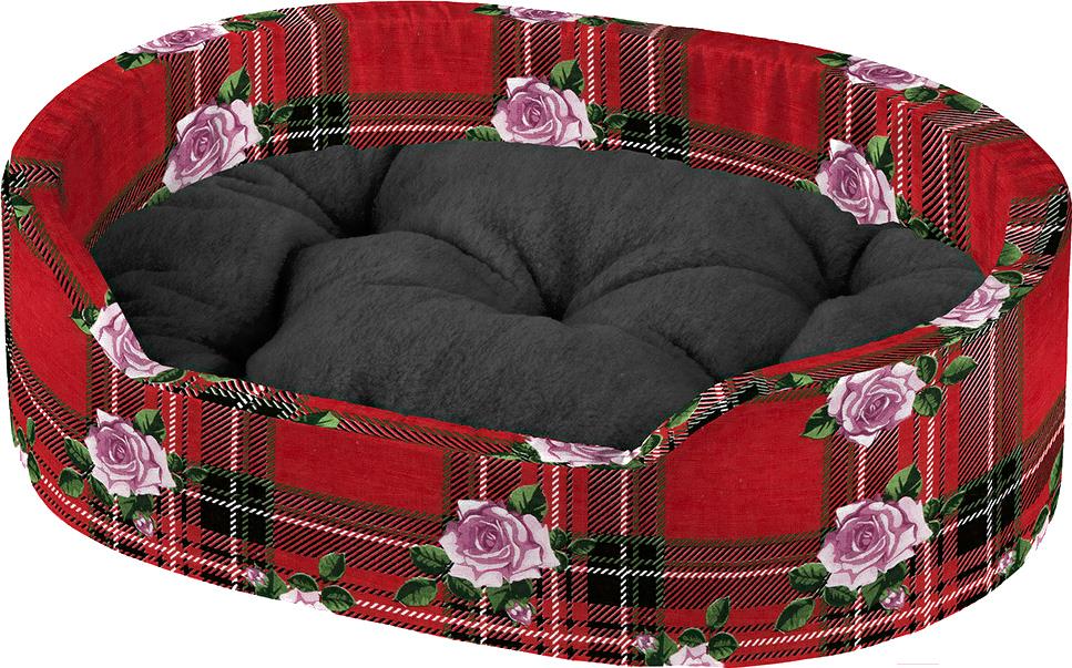 

Лежанка для животных Ferplast Dandy F 80 82944098 розы красный, Dandy F 80 82944098 розы