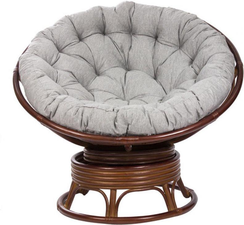

Кресло-качалка Мебель Импэкс Papasun swivel rocker с подушкой коньячный, Papasun swivel rocker с подушкой