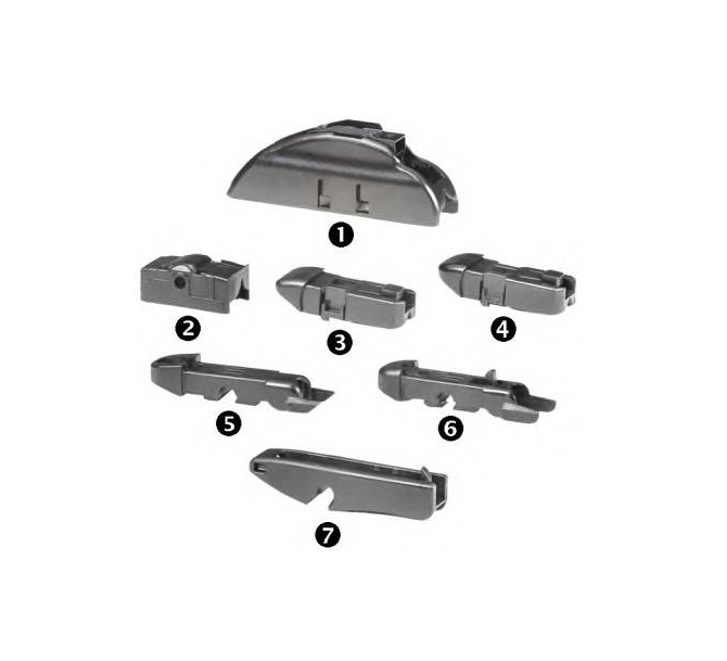 

Щетки стеклоочистителя Hella 9XW197765261, 9XW197765261