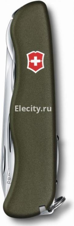 

Туристический нож Victorinox Outrider 14 функций карт. коробка зеленый [0.8513.4R], Outrider 14 функций карт. коробка