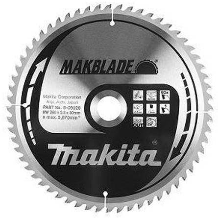 

Диск пильный Makita 270х30 мм 60 зуб [B-35330], Диск пильный Makita 270х30 мм 60 зуб B-35330