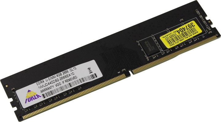 

Оперативная память Neo Forza DDR4 DIMM 4Gb PC4-21300, DDR4 DIMM 4Gb PC4-21300
