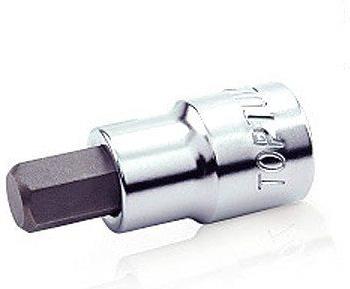 

Головка Toptul 1/4, Головка слесарная Toptul Головка 1/4 с насадкой Hex 6мм BCDA0806