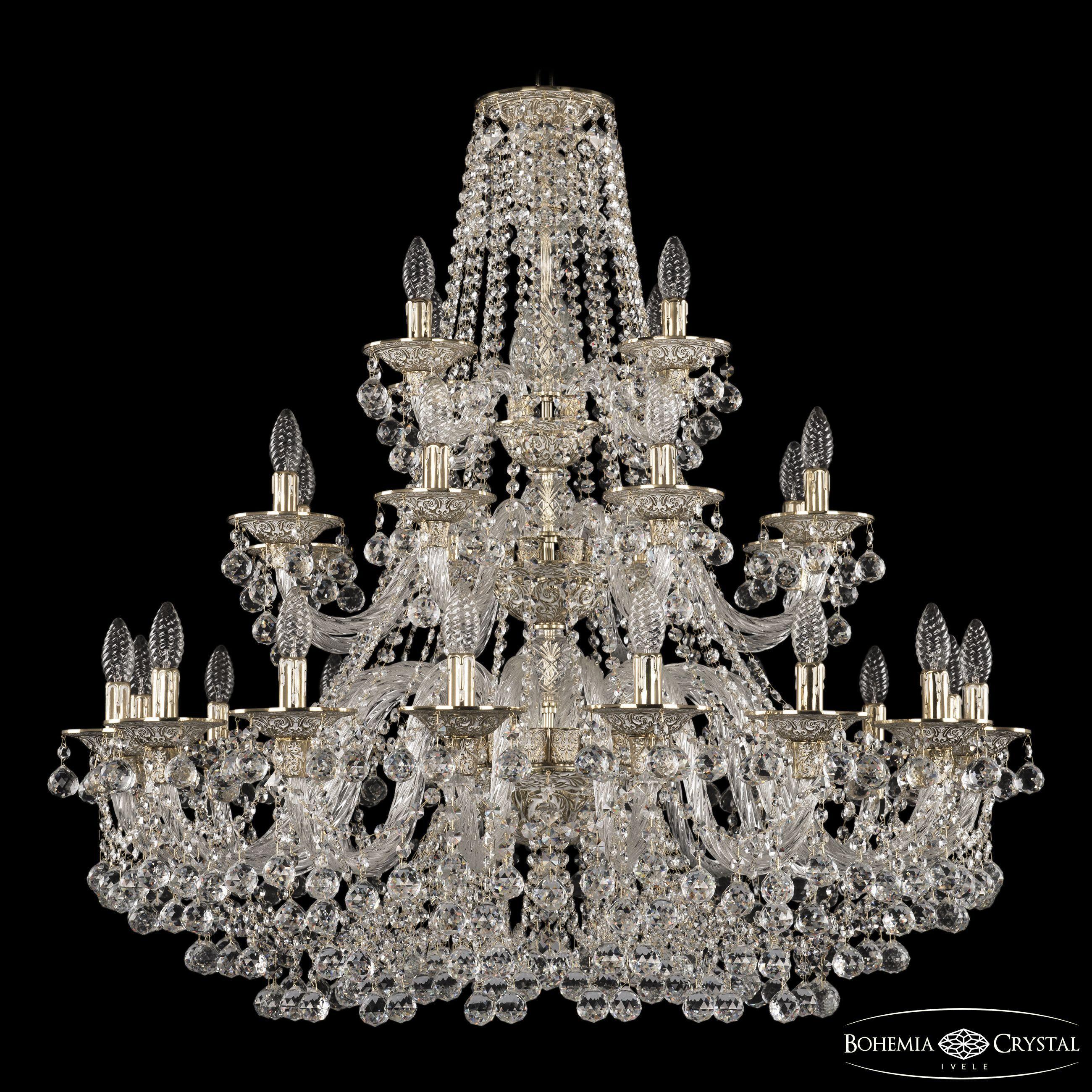 

Подвесная люстра Bohemia Ivele Crystal 16109/16+8+4/360/3d GW