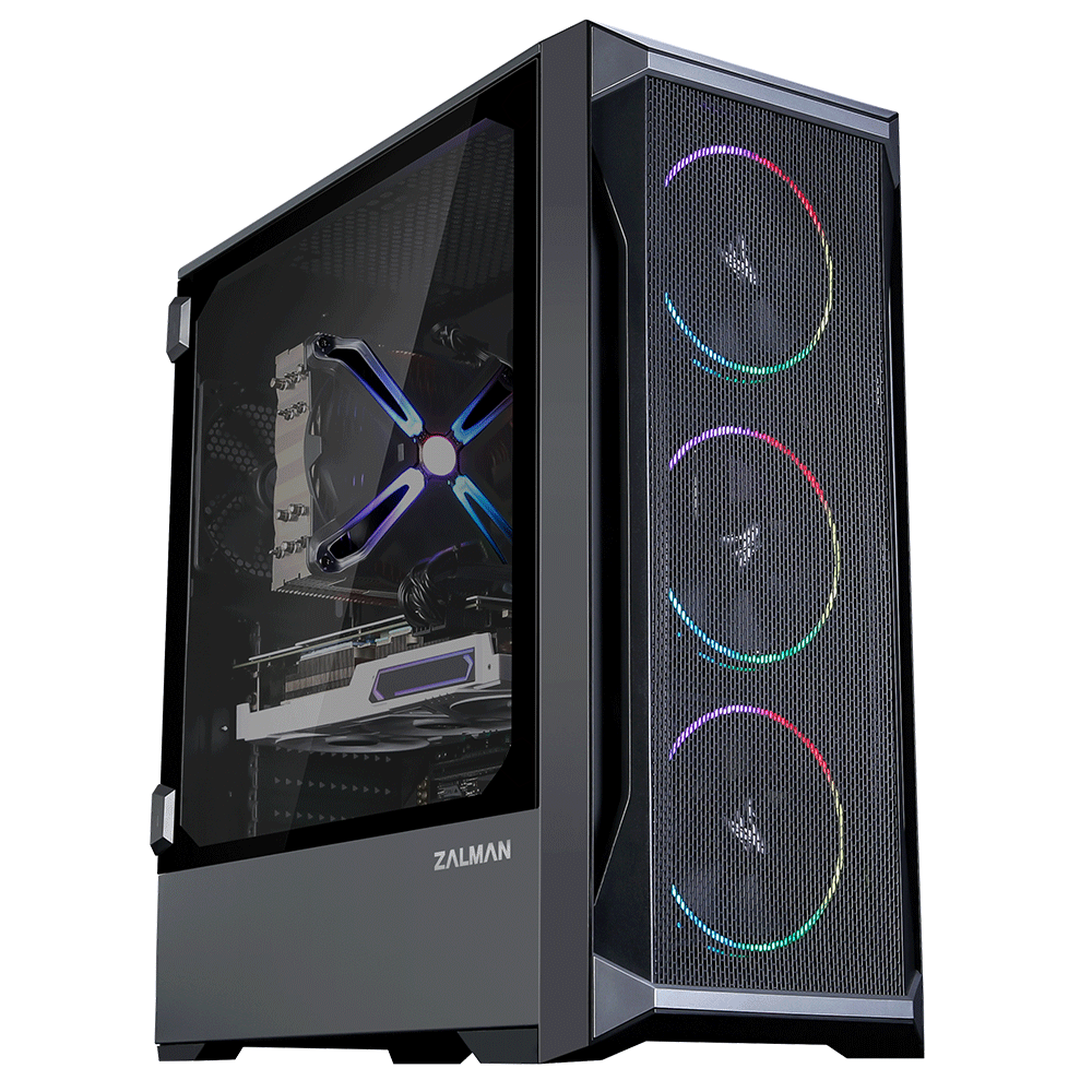 

Корпус для компьютера Zalman Z8 MS черный, Корпус Zalman Z8 MS