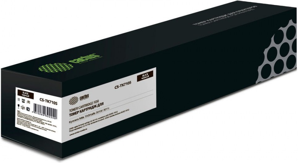 

Картридж лазерный CS-TK7105 черный (TK-7105)
