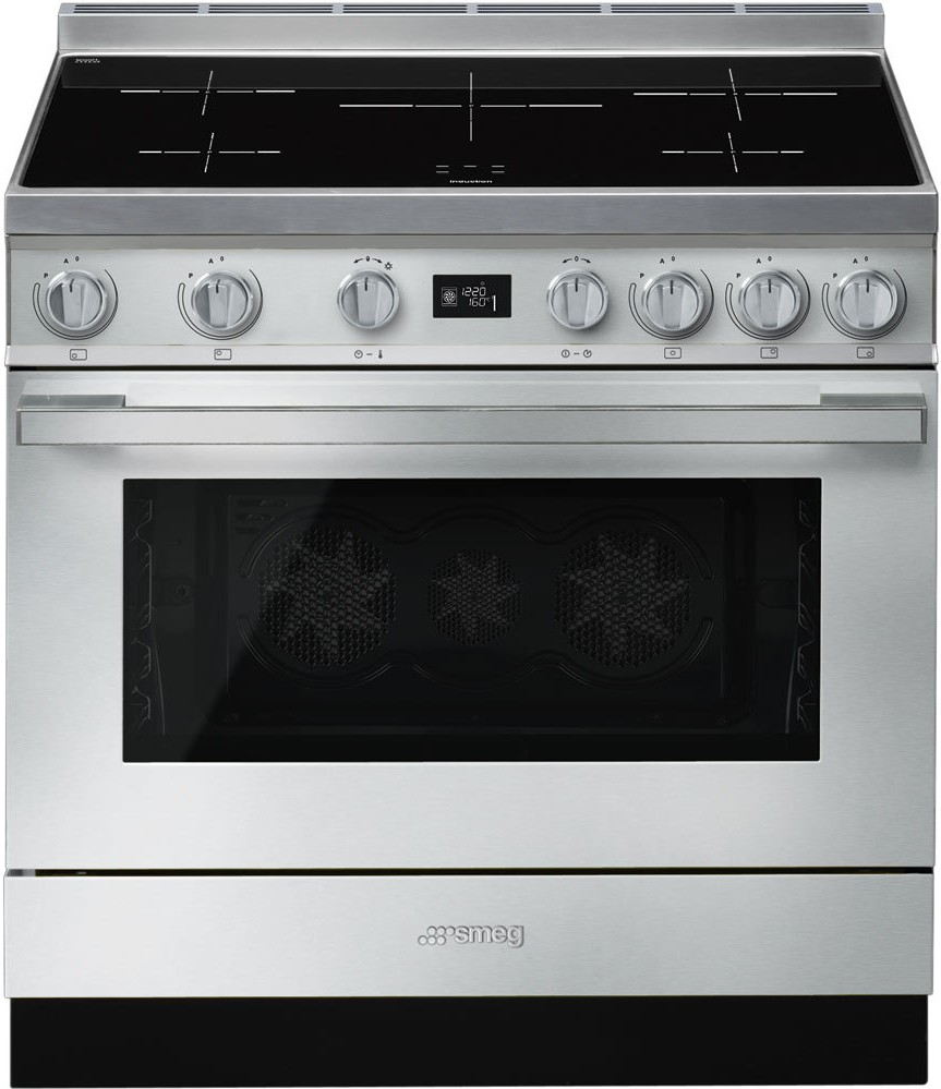 

Плита электрическая Smeg CPF9IPX, Кухонная плита Smeg CPF9IPX Stainless steel/Black